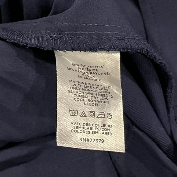 Ann Taylor, curvy fit. Blue slacks - Picture 5 of 5